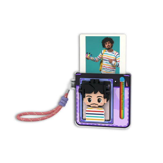 Brick Figure Portrait Fridge Magnet - OOOMG