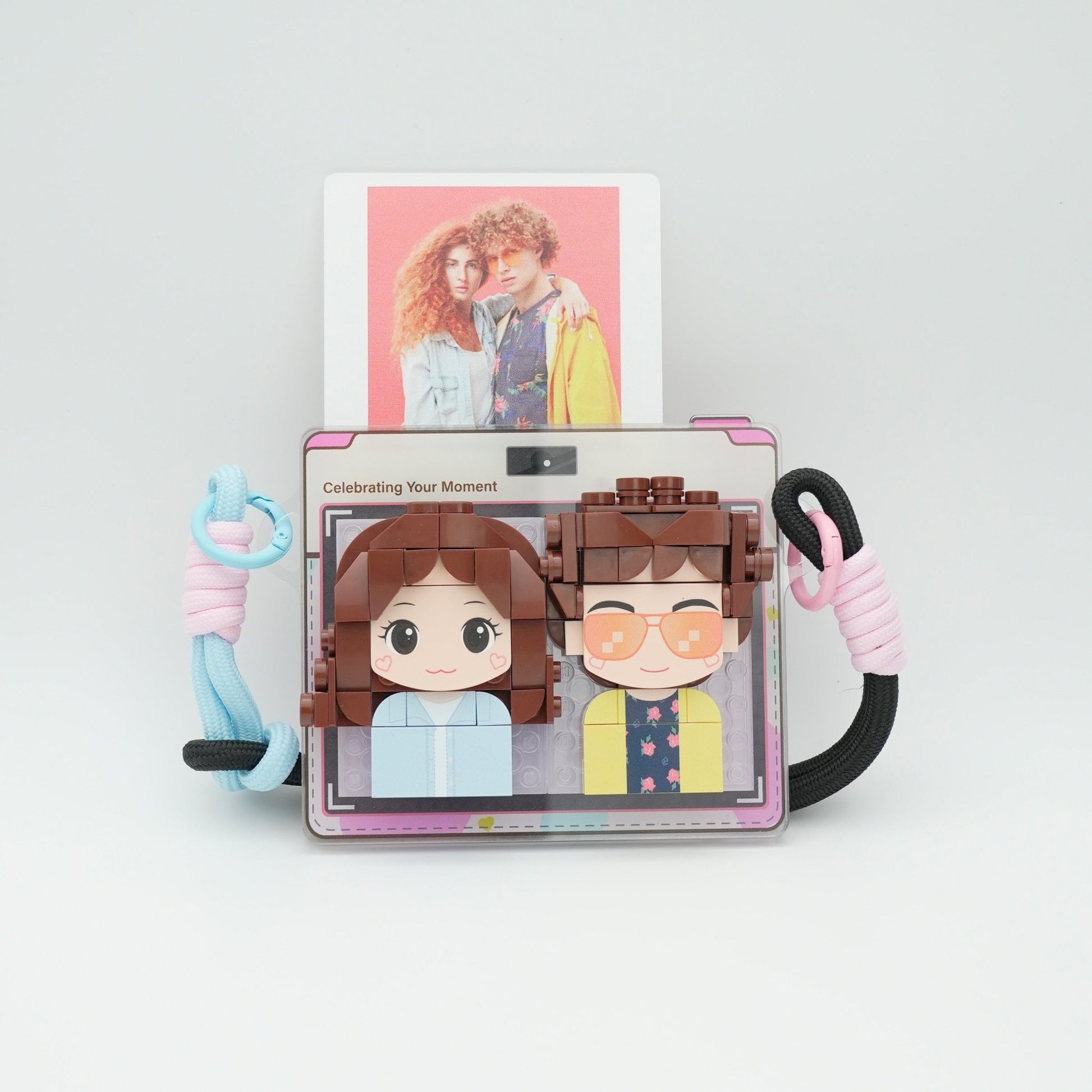 Brick Figure Portrait Fridge Magnet - OOOMG