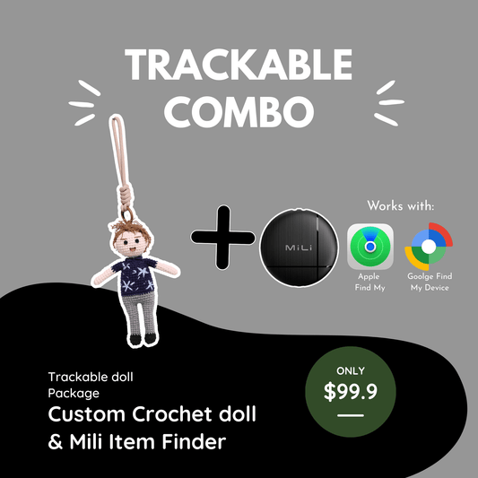 Custom Crochet Dolls with Item Finder for Human Portrait - OOOMG × Mili Tag - OOOMG