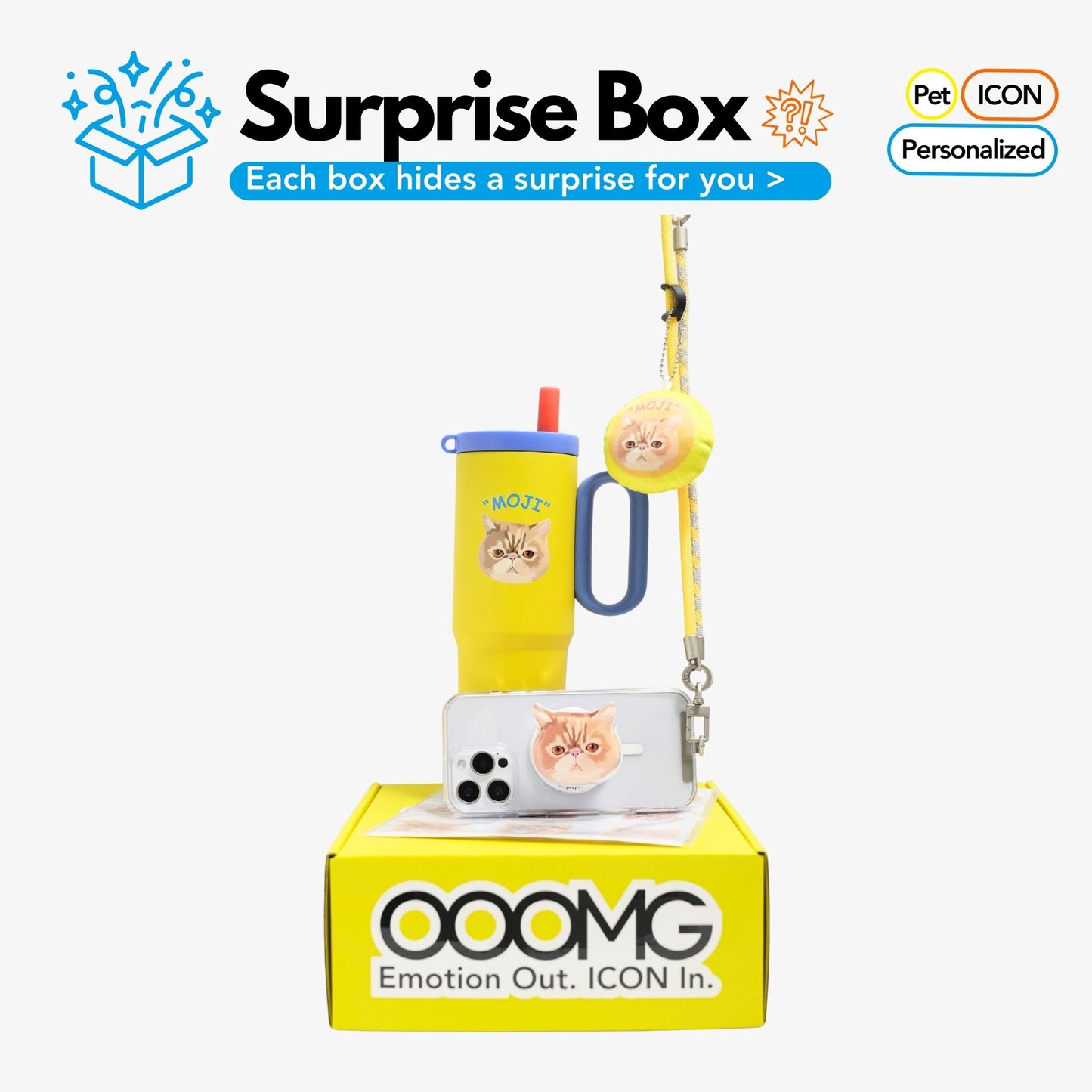 Custom Gift Set for Pets Box D - OOOMG