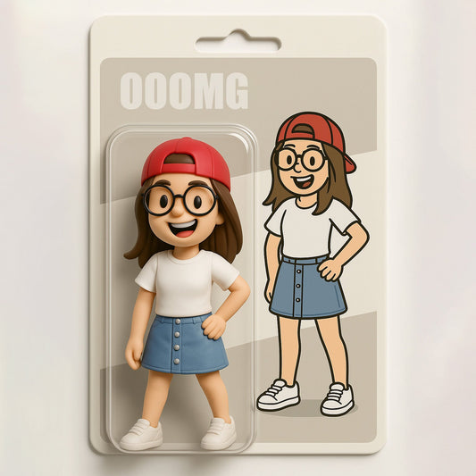 Custom Photo to 3D Model Doll - OOOMG