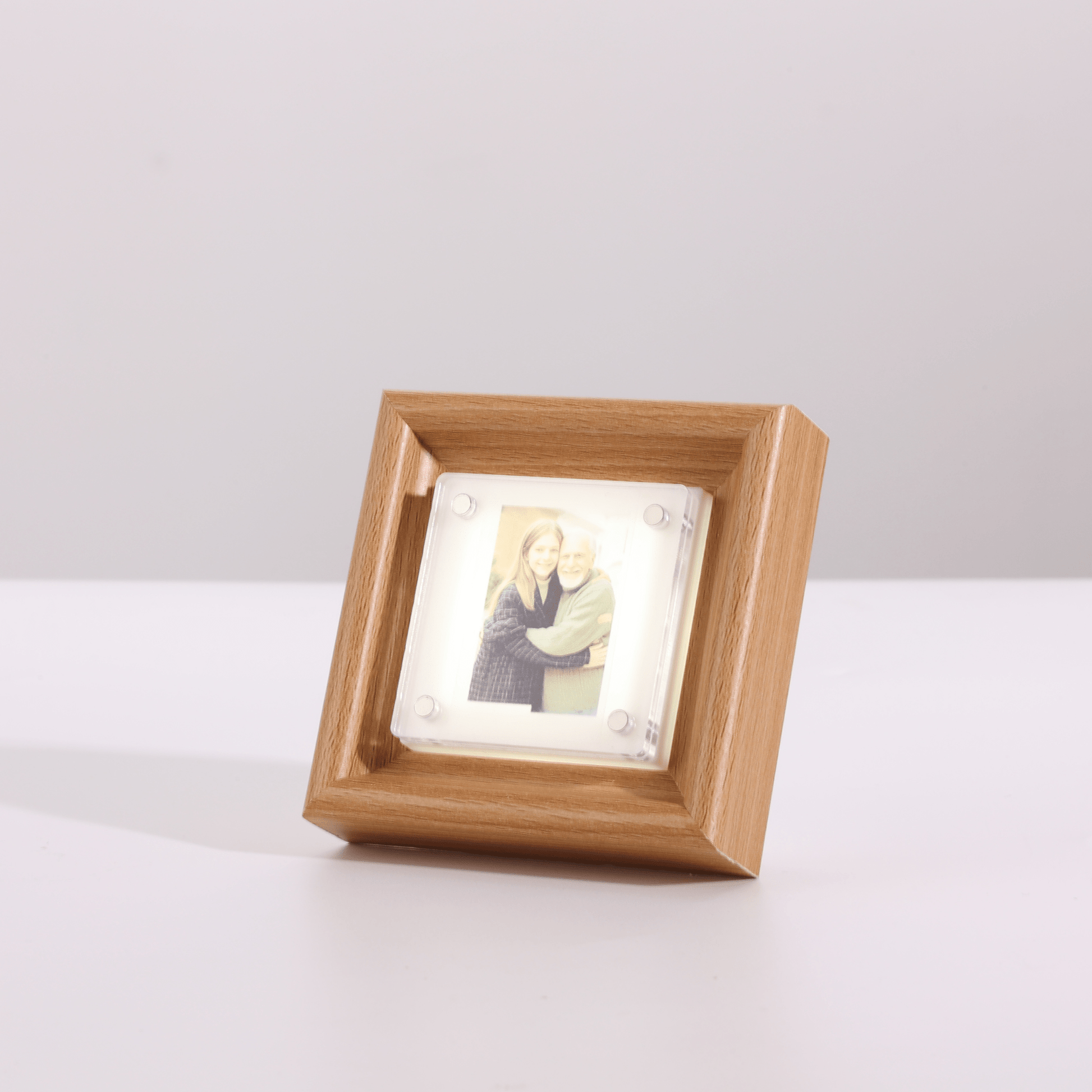 Customized Acrylic Frame with Backlight and Changeable Photos - OOOMG