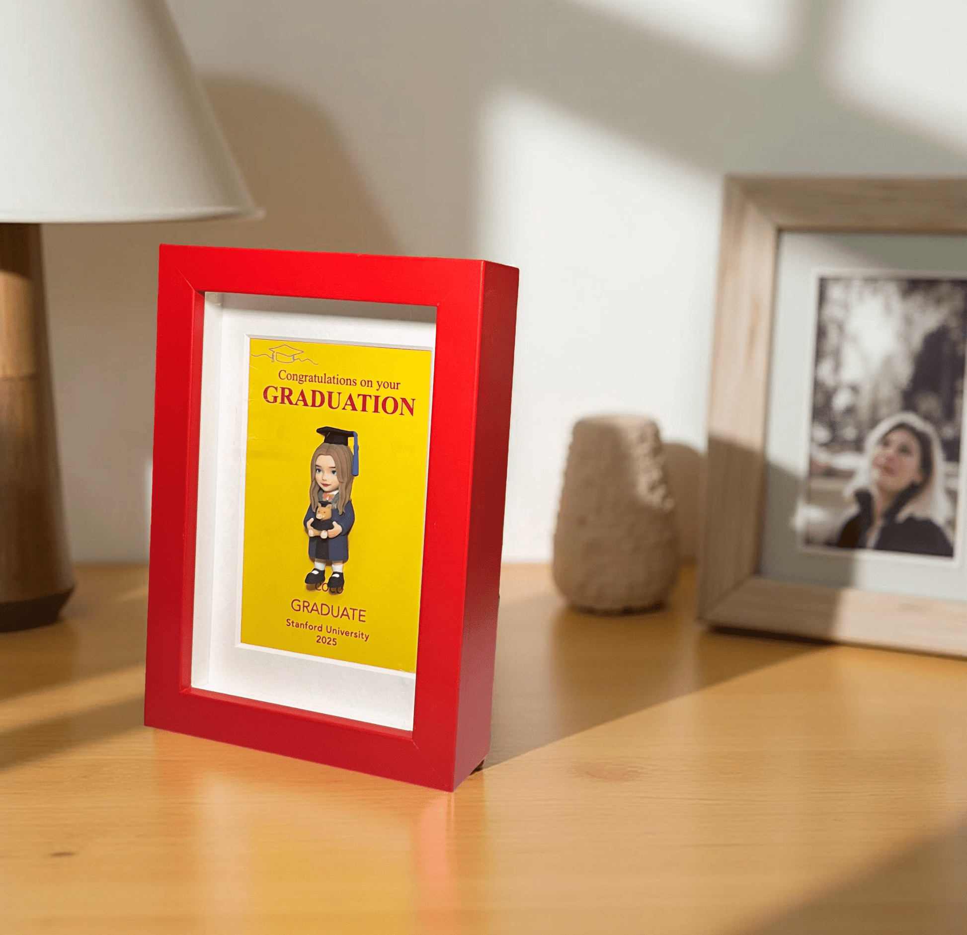 Graduation Gift: OOOMG Personalized Magnetic Mini - Me – Custom Figurine & Creative Gift for Home & Loved Ones - OOOMG