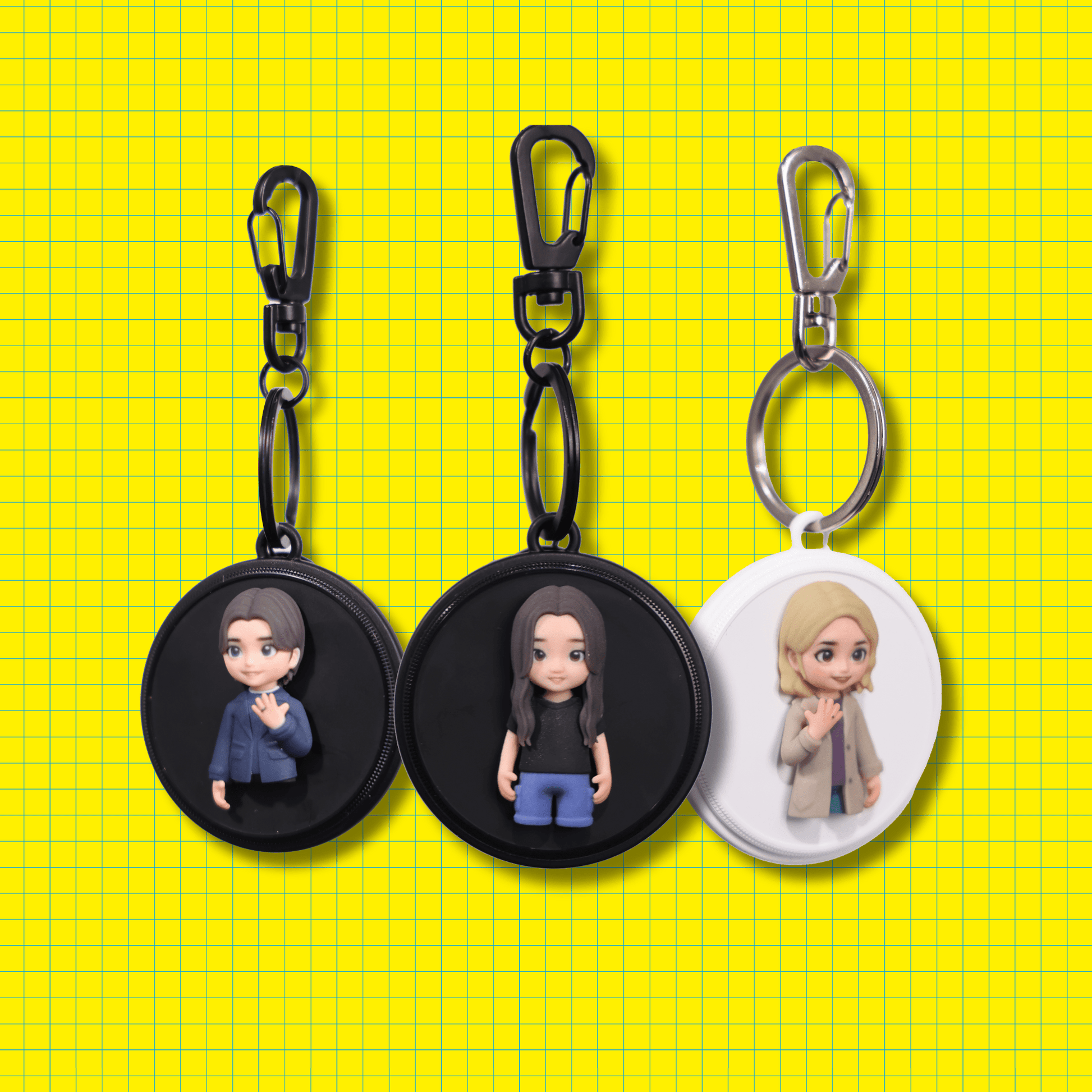 Mili Tag × OOOMG | 2.5D Avatar Item Finder Case Customized Printing Air Tag Case - OOOMG