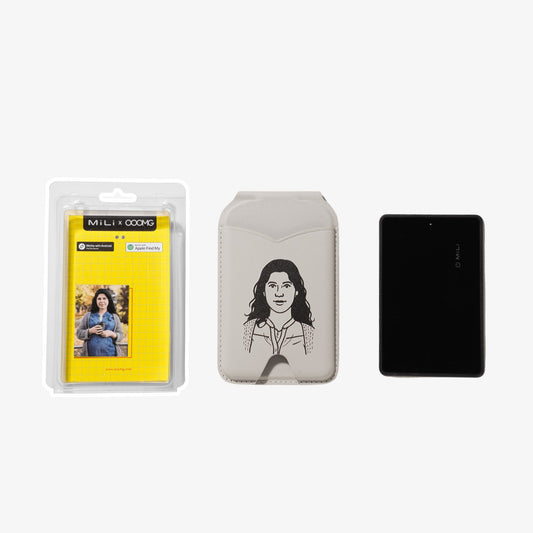 MiLi Tag × OOOMG | MagSafe Case with Custom Portrait/Pet Design and Mili Item Finder Tracking - OOOMG