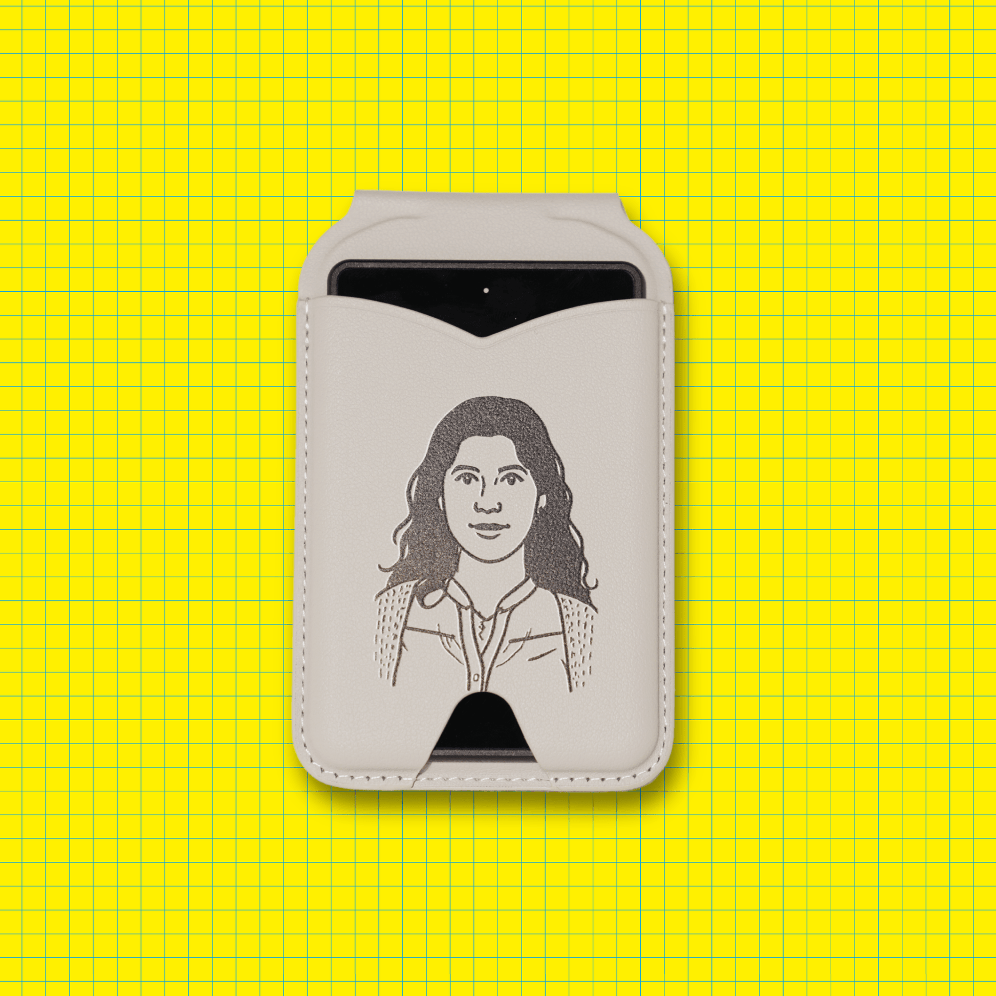 MiLi Tag × OOOMG | MagSafe Case with Custom Portrait/Pet Design and Mili Item Finder Tracking - OOOMG
