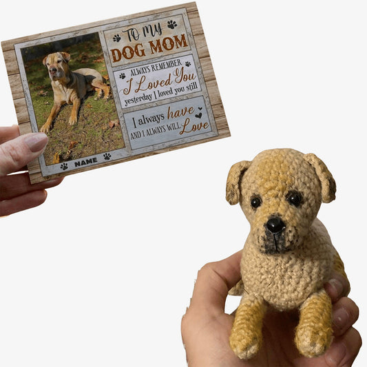 Mini Me Dolls | To My Dog Mom Pet Portrait - OOOMG
