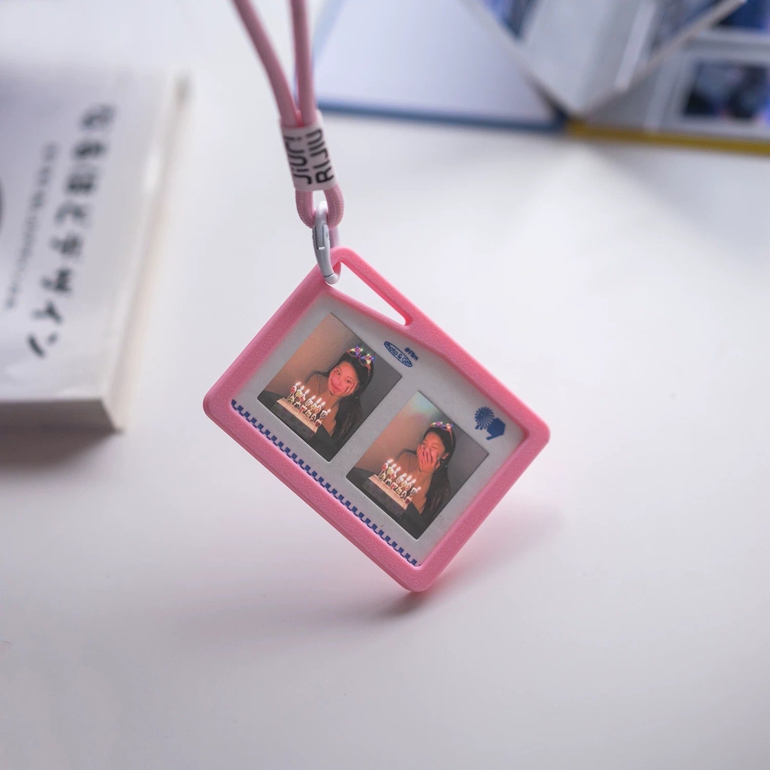 Negative Film Slide Protector Keychain 2 Photos - OOOMG