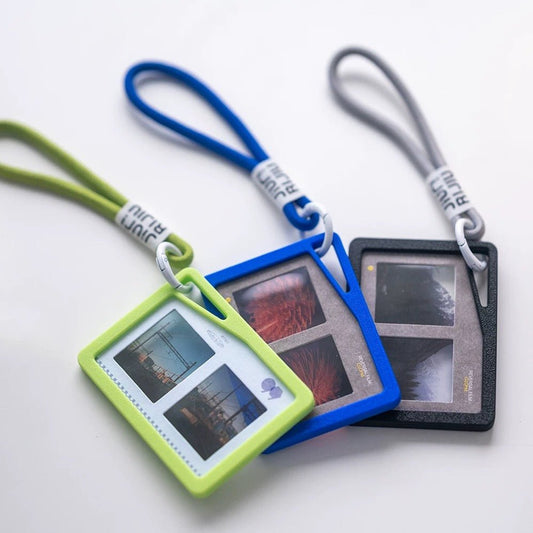 Negative Film Slide Protector Keychain 2 Photos - OOOMG