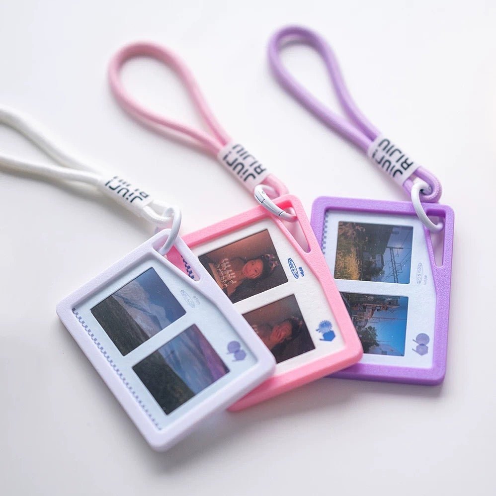 Negative Film Slide Protector Keychain 2 Photos - OOOMG