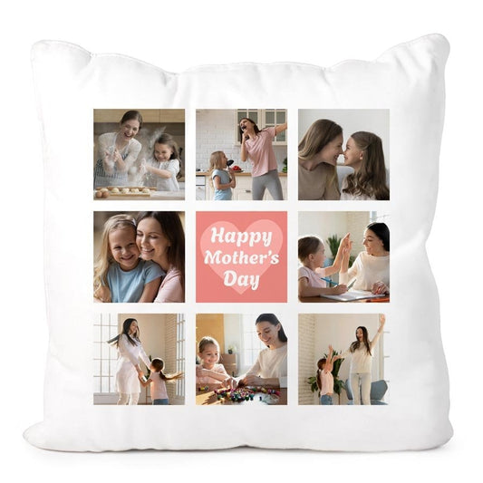 Personalised Mother's Day Photo Collage Cushion - OOOMG