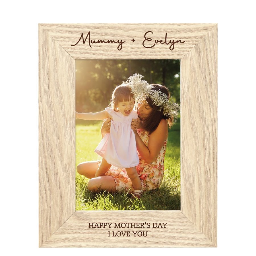 Personalised Mother's Day Photo Frame - OOOMG