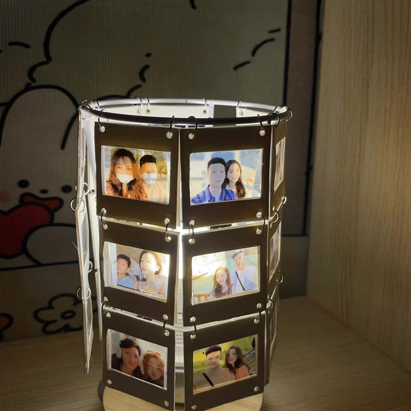 Personalized couple film photo night light - OOOMG