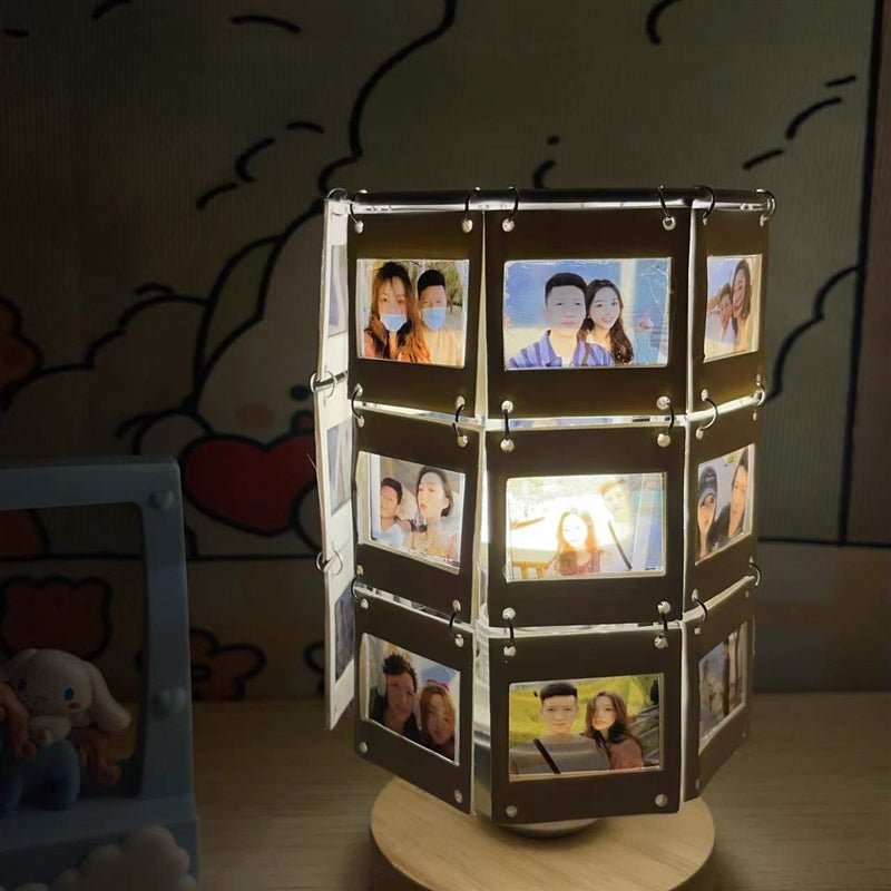 Personalized couple film photo night light - OOOMG