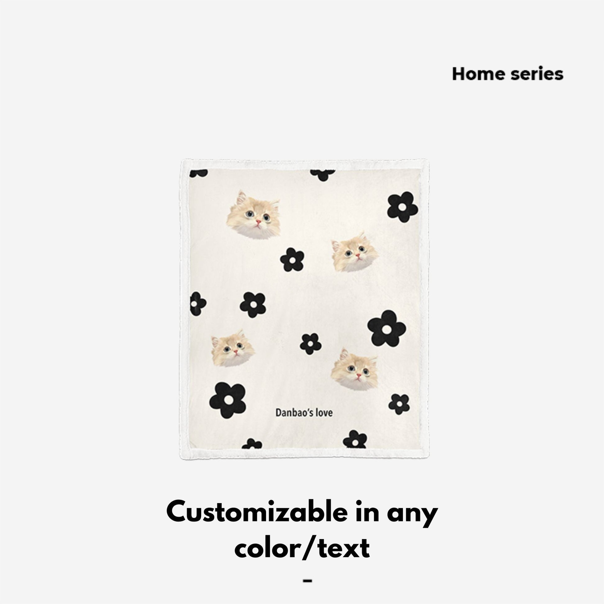 Pet custom blanket double layer lamb wool cover blanket sofa blanket cat dog creative gifts - OOOMG