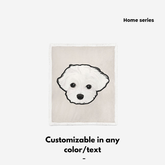 Pet custom blanket double layer lamb wool cover blanket sofa blanket cat dog creative gifts - OOOMG