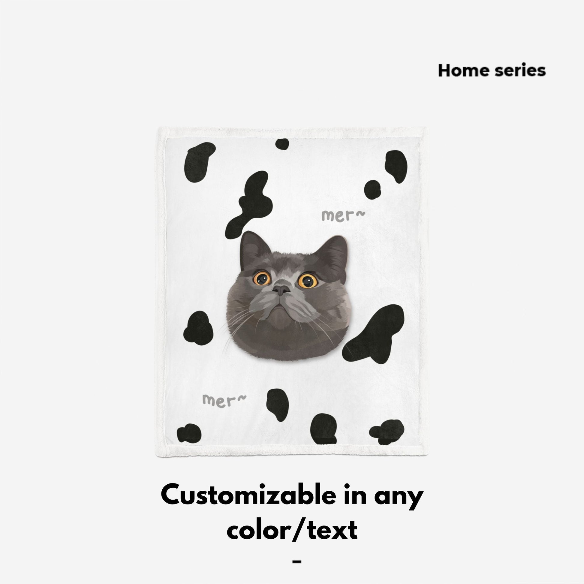 Pet custom blanket double layer lamb wool cover blanket sofa blanket cat dog creative gifts - OOOMG