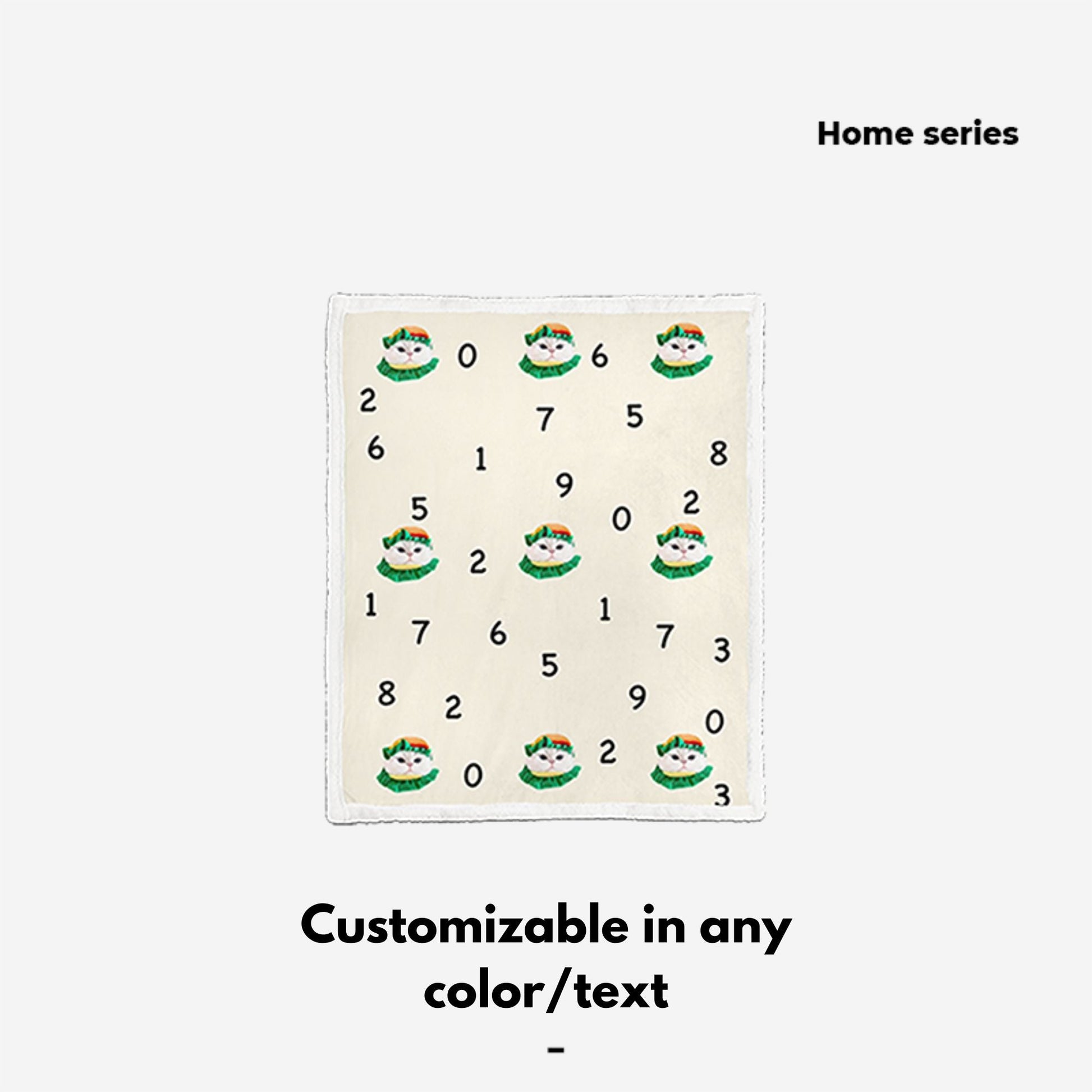 Pet custom blanket double layer lamb wool cover blanket sofa blanket cat dog creative gifts - OOOMG