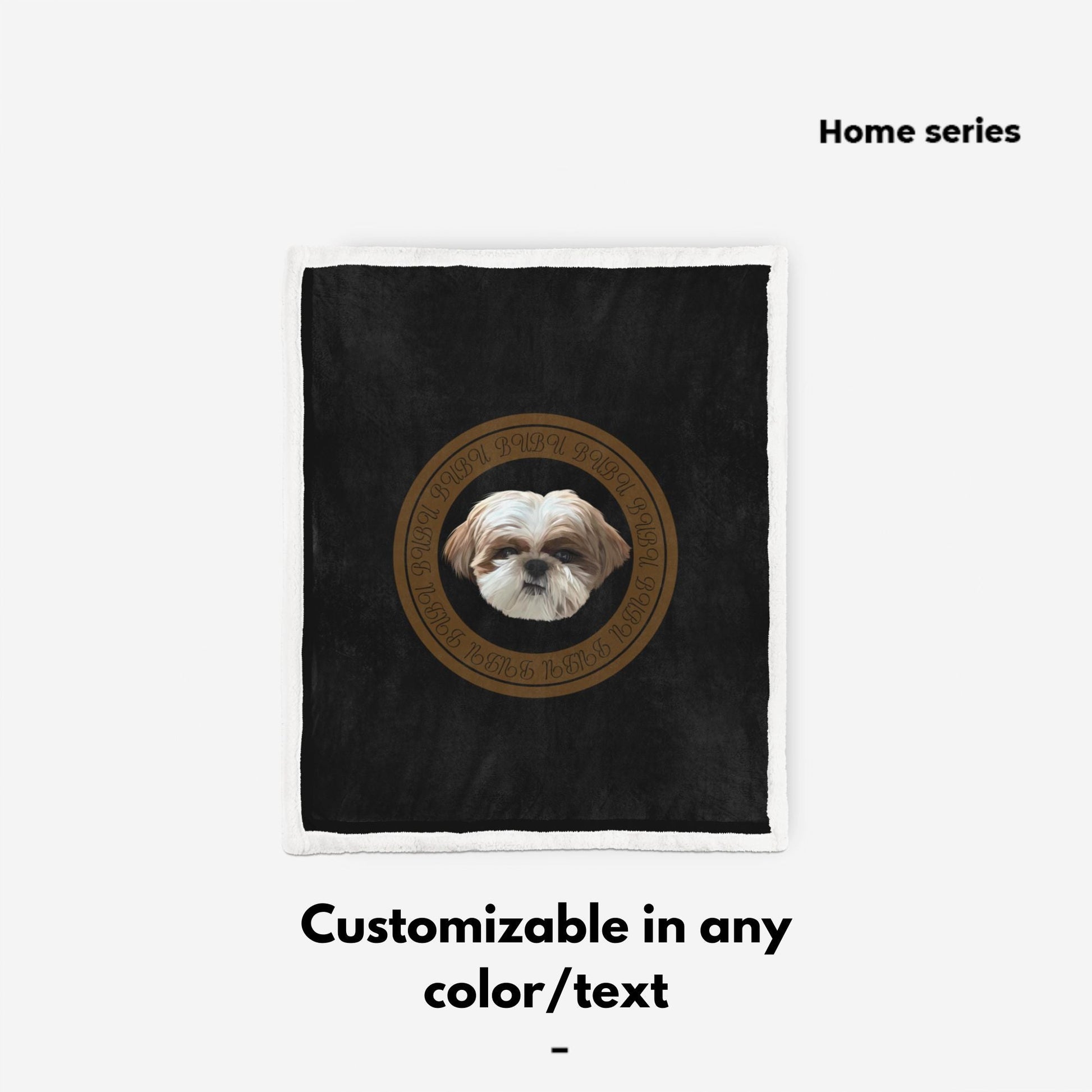 Pet custom blanket double layer lamb wool cover blanket sofa blanket cat dog creative gifts - OOOMG