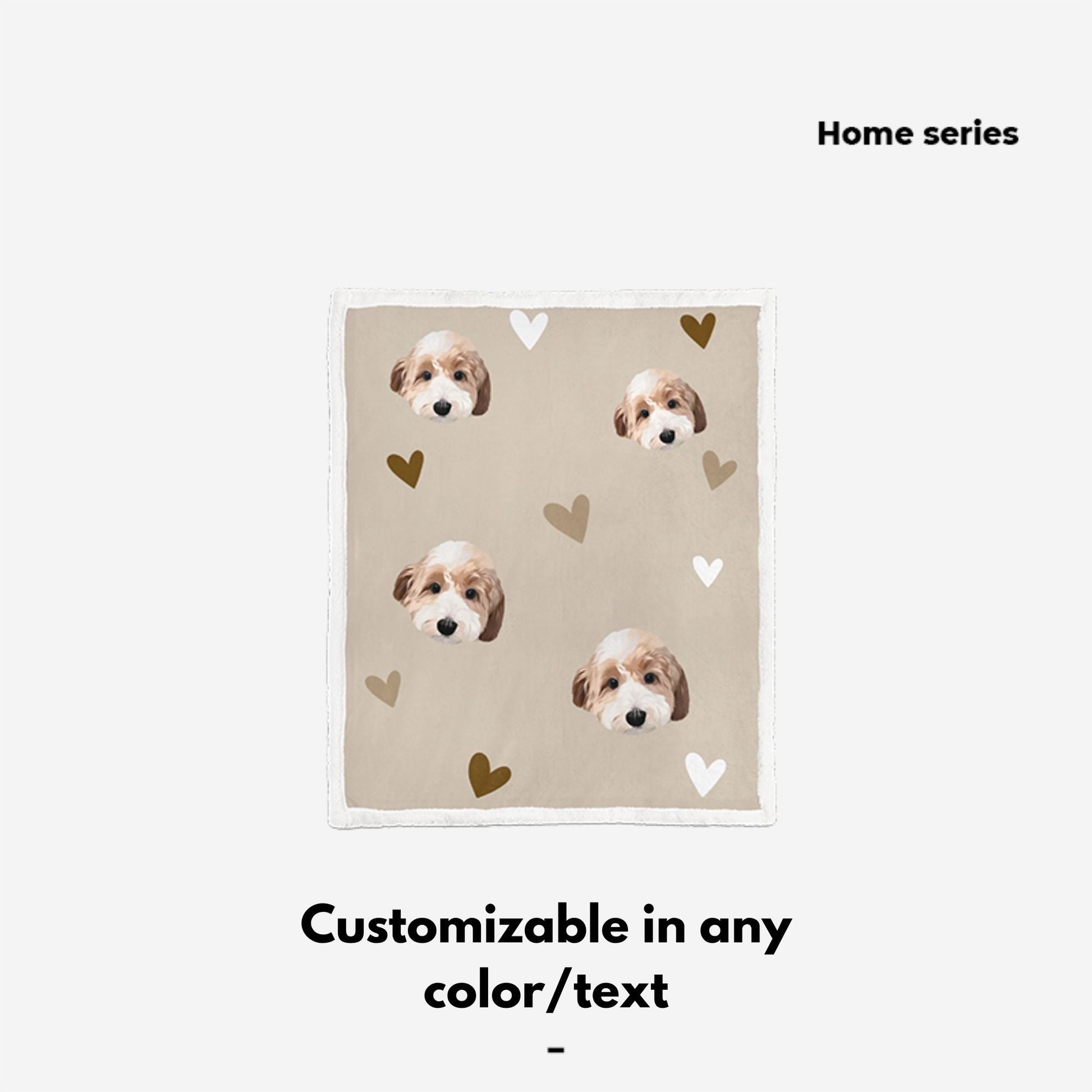 Pet custom blanket double layer lamb wool cover blanket sofa blanket cat dog creative gifts - OOOMG