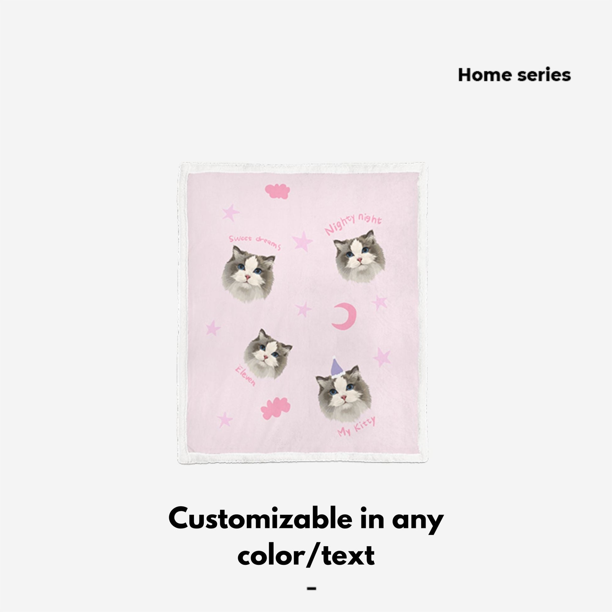 Pet custom blanket double layer lamb wool cover blanket sofa blanket cat dog creative gifts - OOOMG