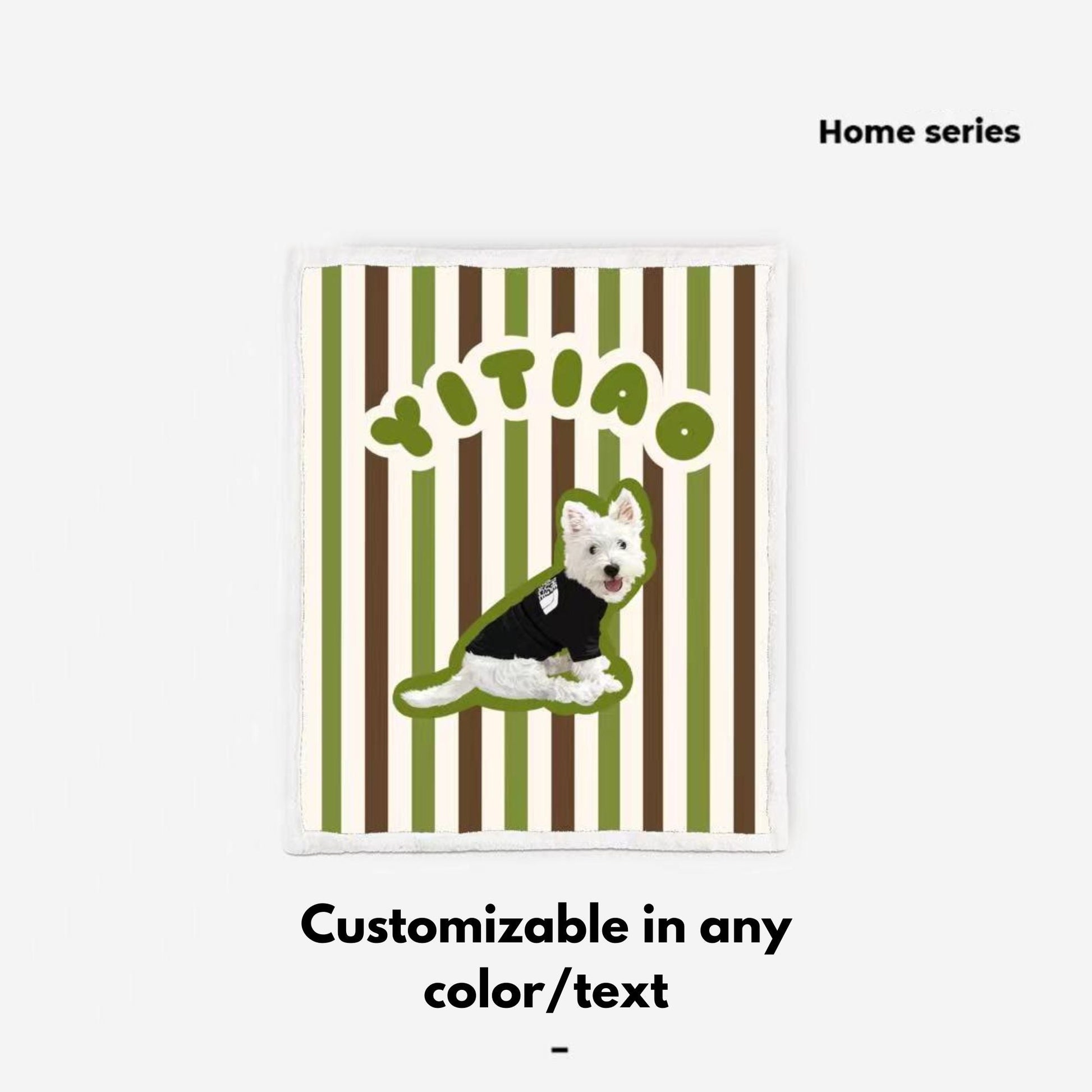 Pet custom blanket double layer lamb wool cover blanket sofa blanket cat dog creative gifts - OOOMG