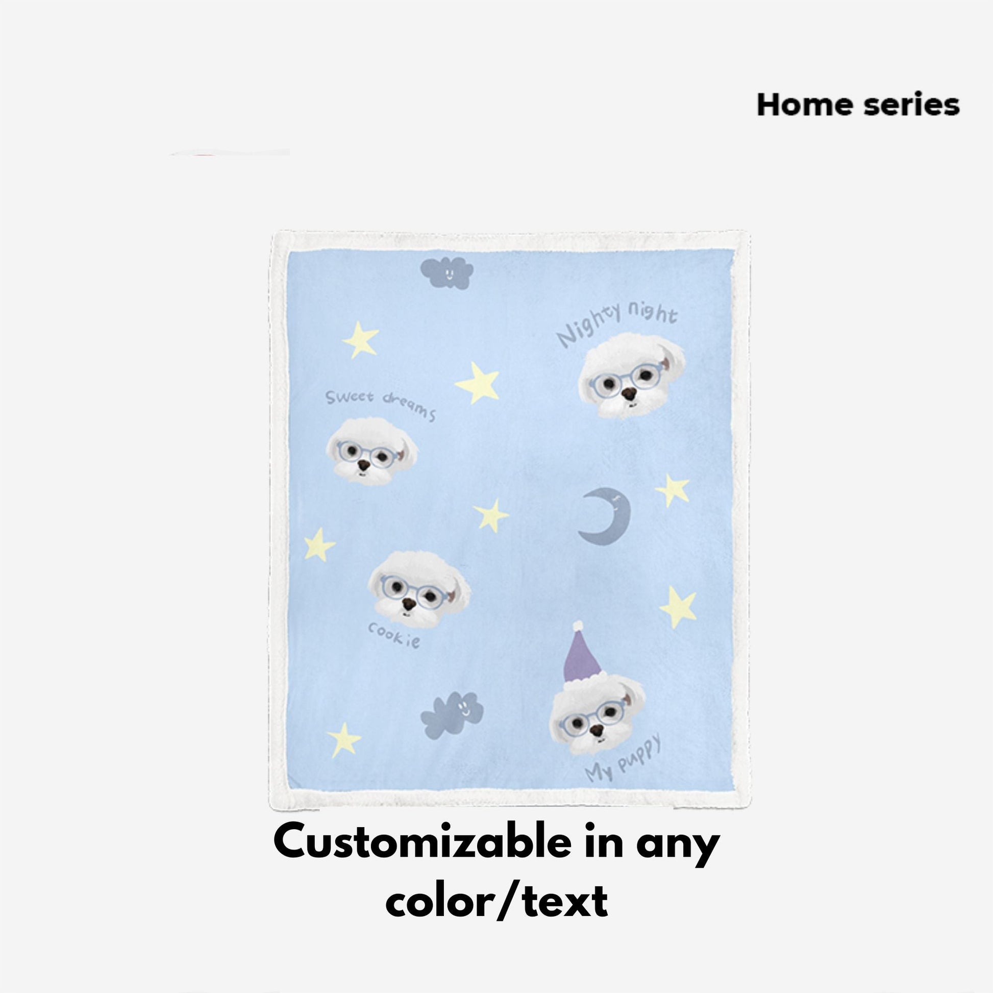 Pet custom blanket double layer lamb wool cover blanket sofa blanket cat dog creative gifts - OOOMG