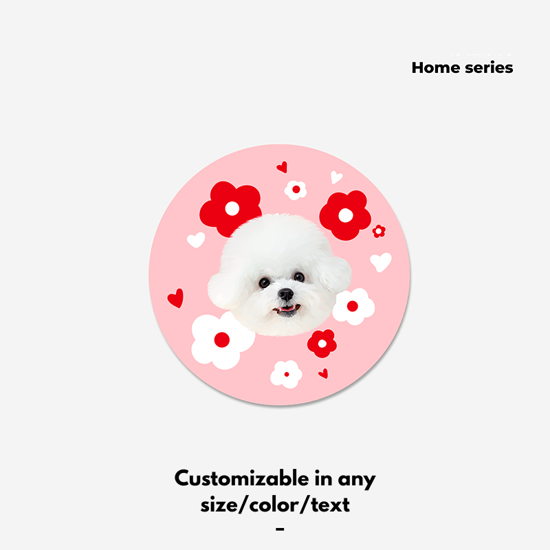 Pet custom carpet cat dog commemorative periphery light luxury milk velvet washable creative gifts - OOOMG