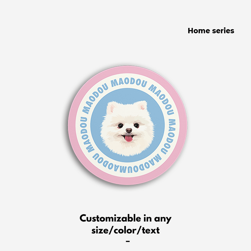 Pet custom carpet cat dog commemorative periphery light luxury milk velvet washable creative gifts - OOOMG