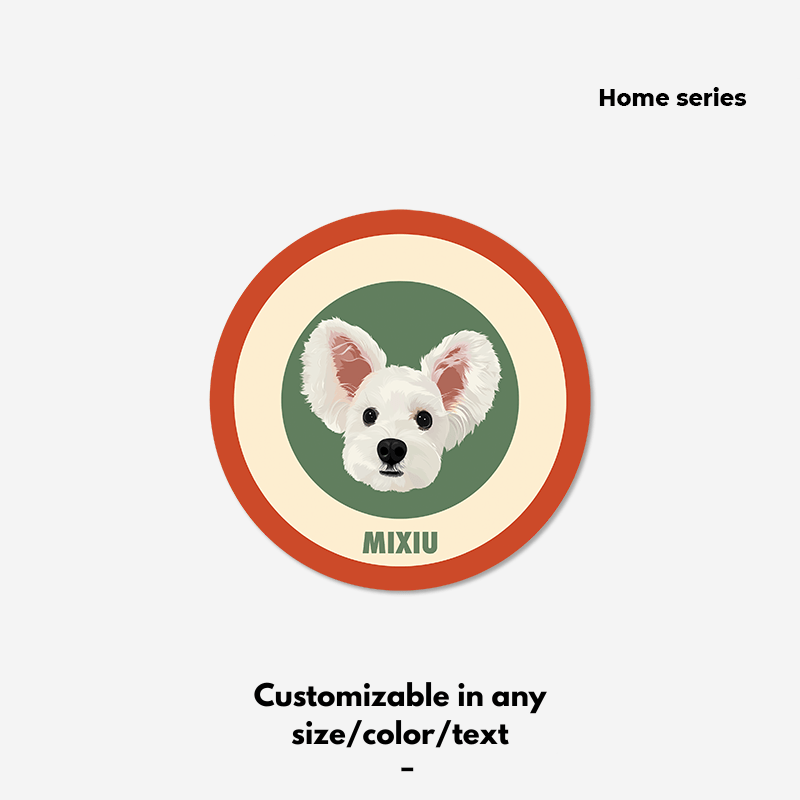 Pet custom carpet cat dog commemorative periphery light luxury milk velvet washable creative gifts - OOOMG