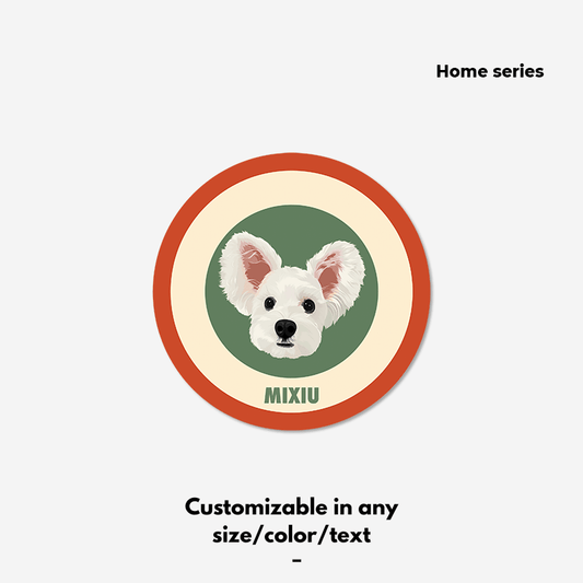 Pet custom carpet cat dog commemorative periphery light luxury milk velvet washable creative gifts - OOOMG