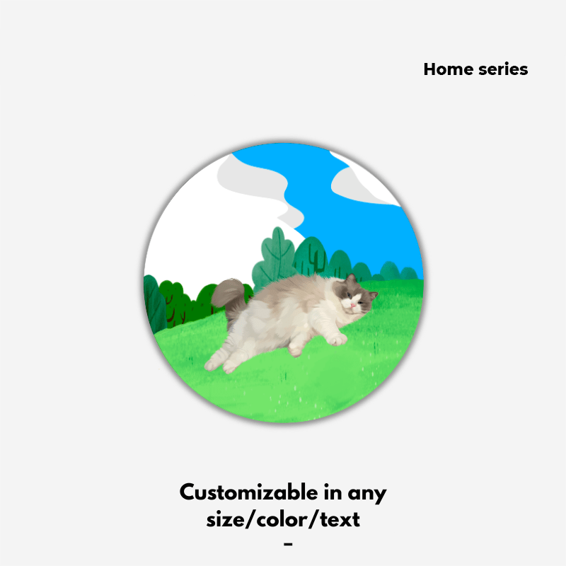 Pet custom carpet cat dog commemorative periphery light luxury milk velvet washable creative gifts - OOOMG