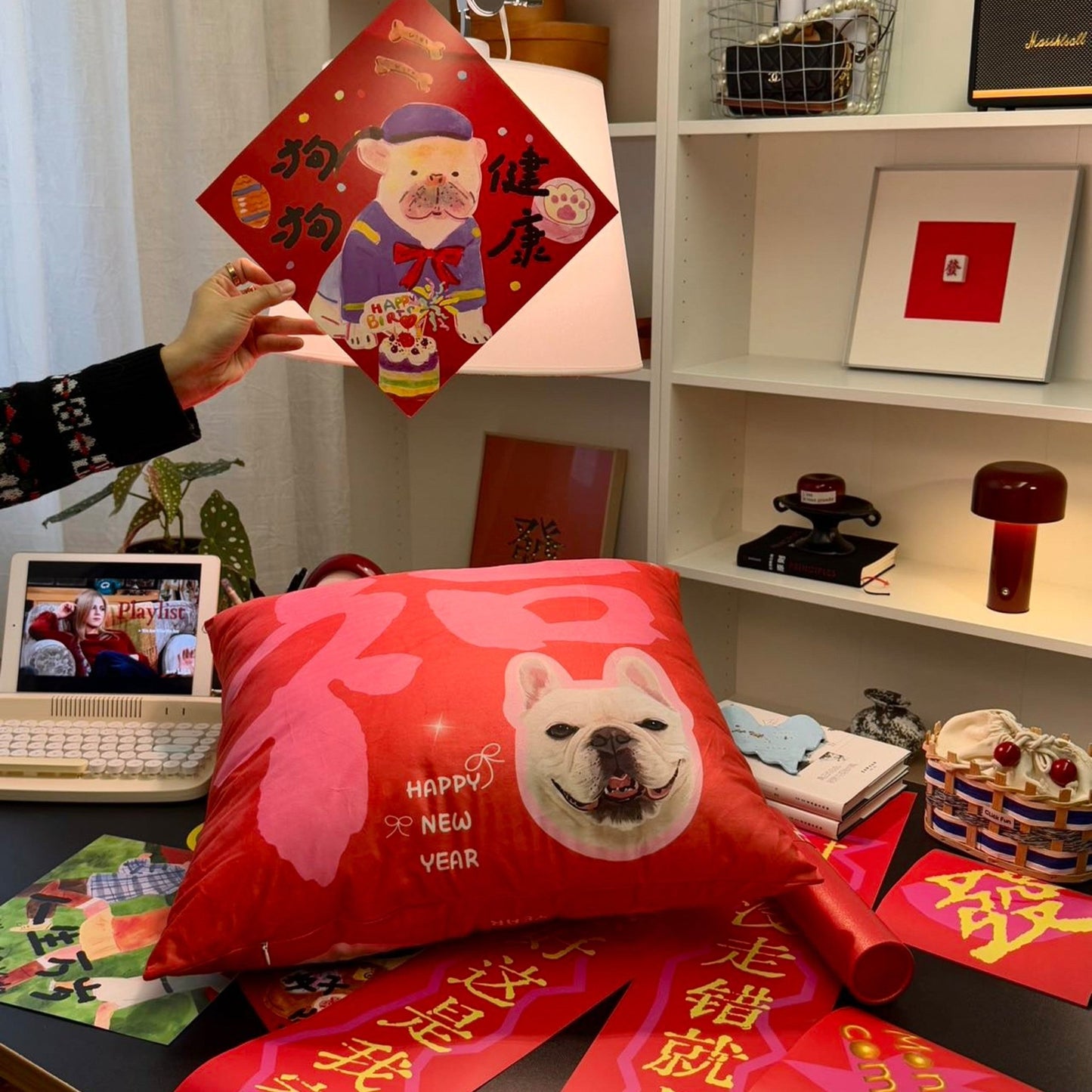 Pet custom peripheral pillow, irregular shape, cute double - sided original design, cat and dog gifts - OOOMG