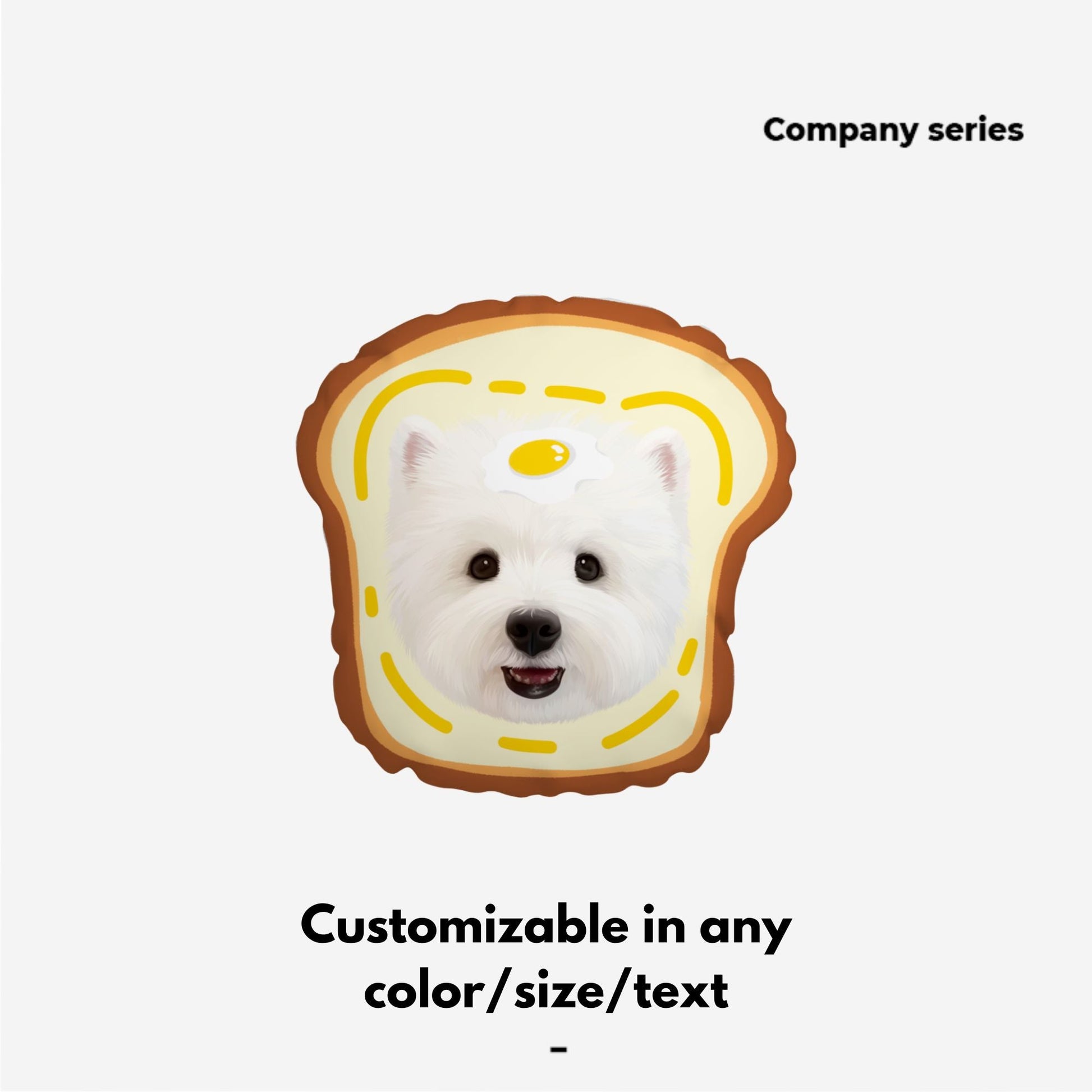 Pet custom peripheral pillow, irregular shape, cute double - sided original design, cat and dog gifts - OOOMG