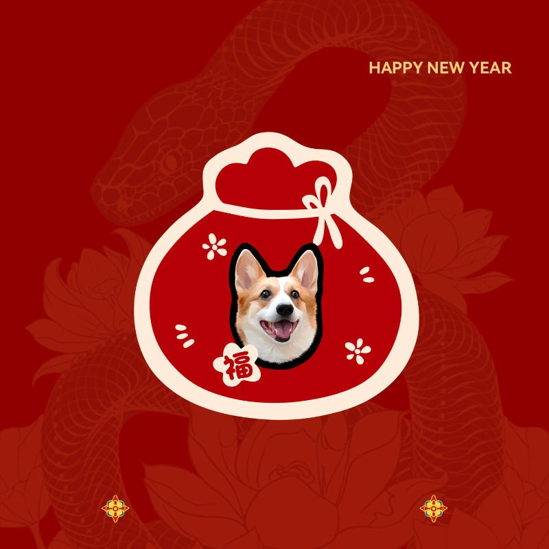 Pet custom peripheral pillow, irregular shape, cute double - sided original design, cat and dog gifts - OOOMG