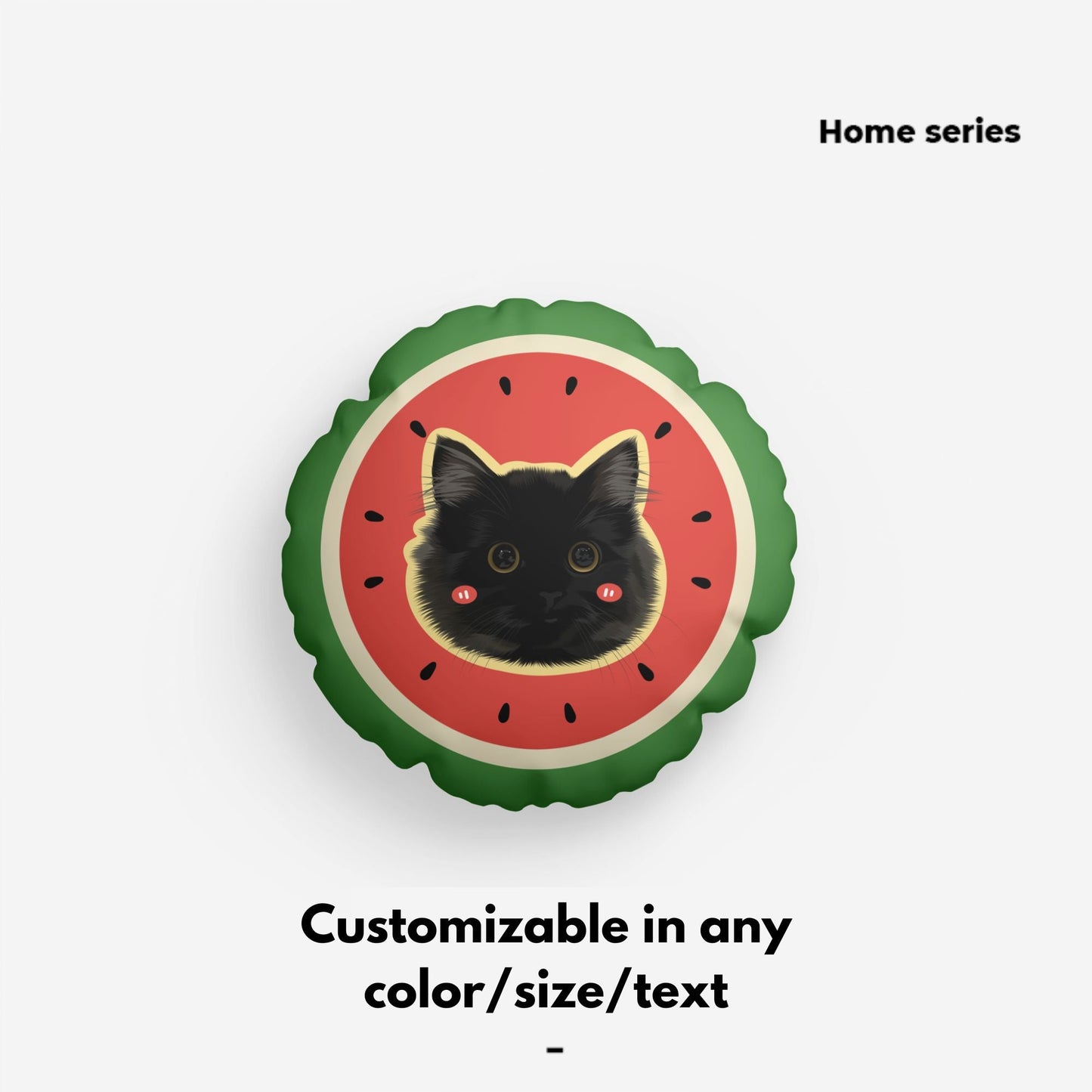 Pet custom peripheral pillow, irregular shape, cute double - sided original design, cat and dog gifts - OOOMG