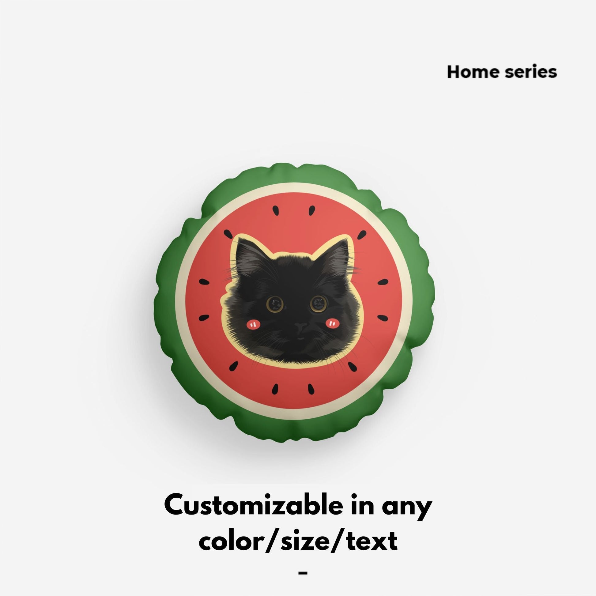 Pet custom peripheral pillow, irregular shape, cute double - sided original design, cat and dog gifts - OOOMG