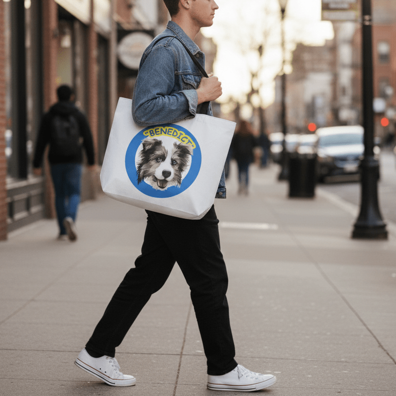 Pet custom peripheral tote bag large capacity women's shoulder backpack cat dog creative gifts - OOOMG