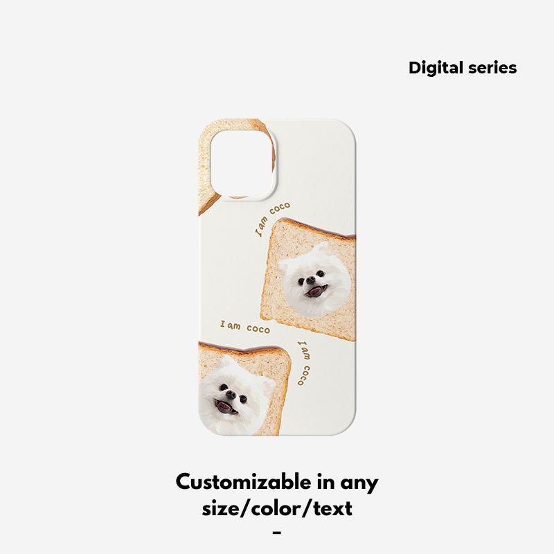 Pet custom peripherals original design niche film phone case texture cat dog creative gifts - OOOMG