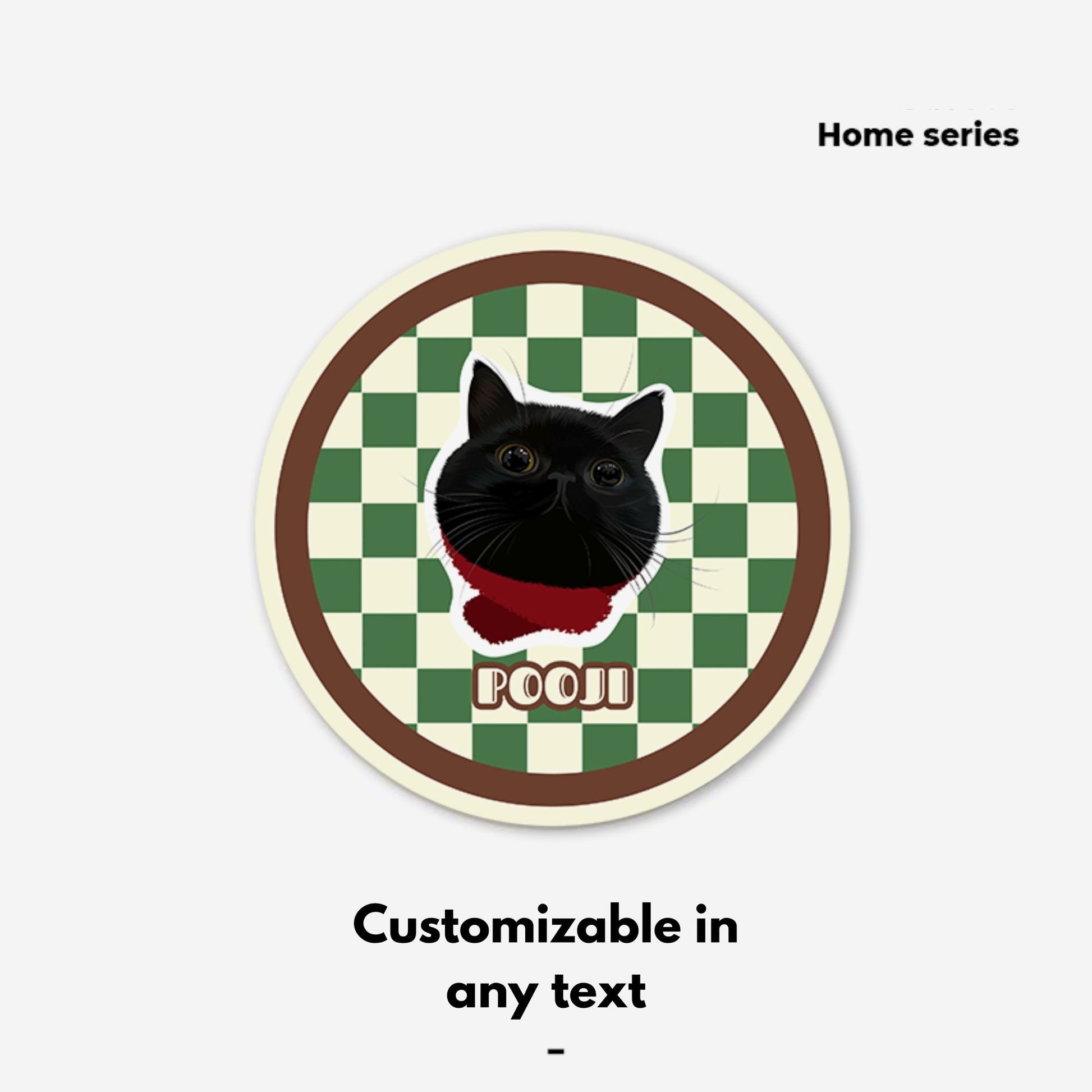 Pet custom peripherals original design refrigerator magnet coaster home accessories cats and dogs creative gifts - OOOMG