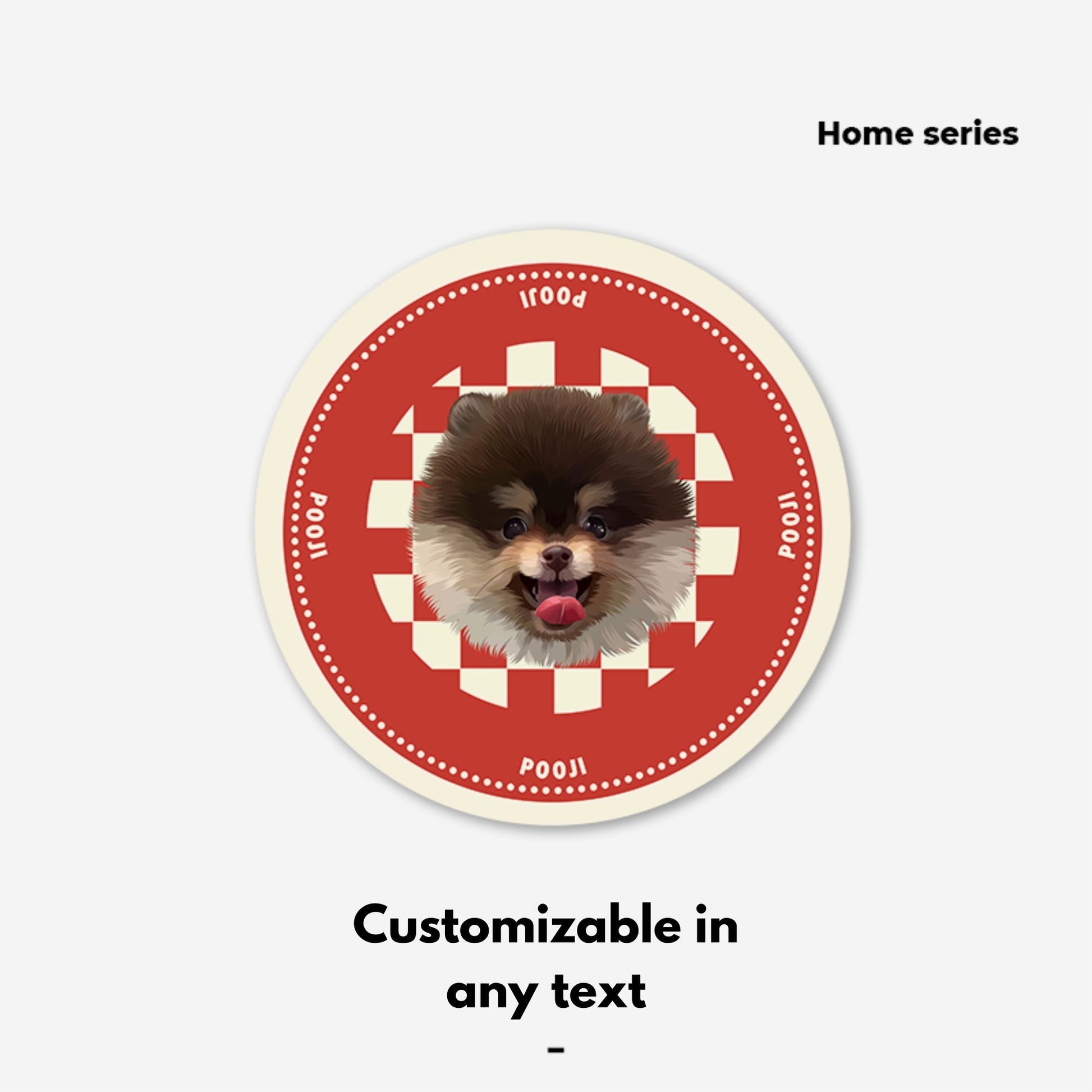 Pet custom peripherals original design refrigerator magnet coaster home accessories cats and dogs creative gifts - OOOMG