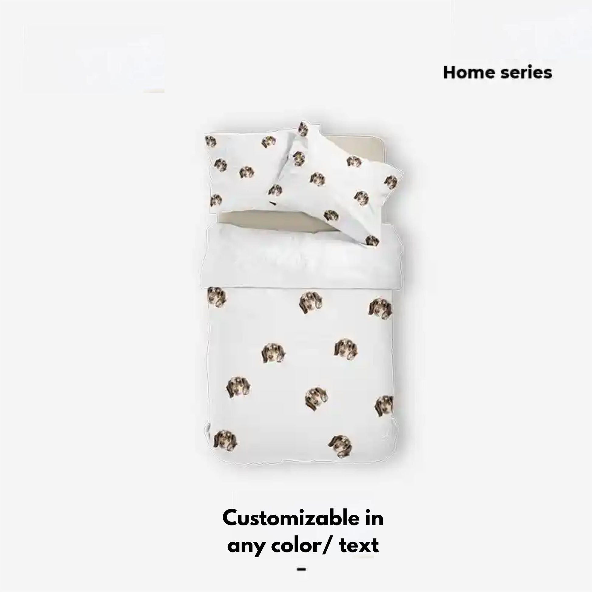 Pet Customized Four - piece Set Cotton Quilt Bed Sheet Quilt Cover Quilt Cover Cat Dog Creative Gift - OOOMG