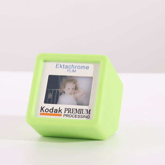 Premium Green Film Frame with Replaceable Photo Insert and Backlight - OOOMG