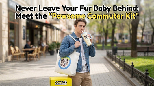 Never Leave Your Fur Baby Behind: Meet the "Pawsome Commuter Kit" - OOOMG