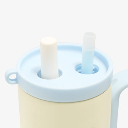 24.3 oz Custom Pet Portrait Tumbler - Personalized Dog&Cat - Themed Insulated Travel Mug with Handle and Straw Lid (Copy) - OOOMG