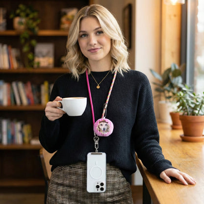 Barbie Pink Custom 3 - in - 1 Phone Strap - OOOMG