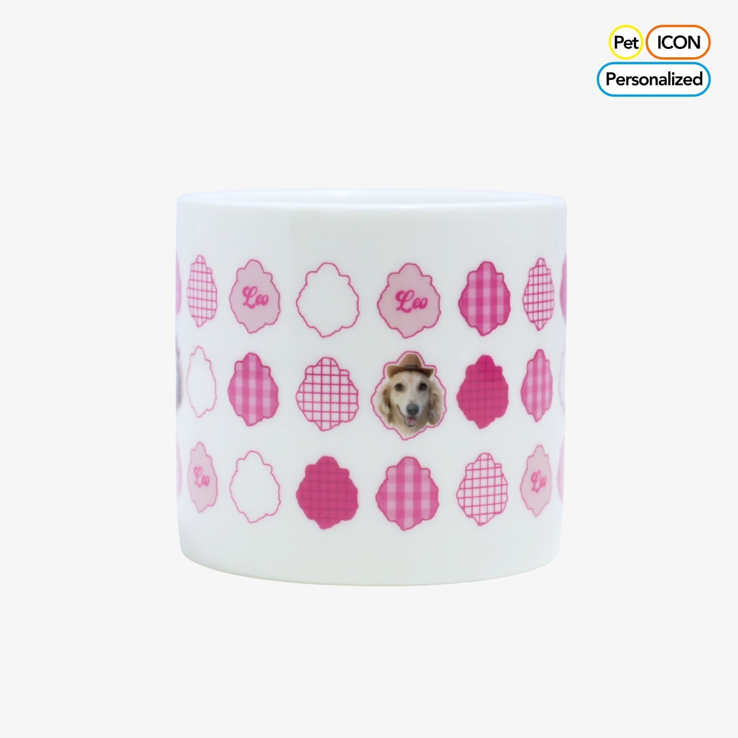 Barbie Pink Personalized Pawsome Ceramic Cup - Dog and Cat Lovers' Insulated Home Coffee/Tea Mug with Handle - OOOMG