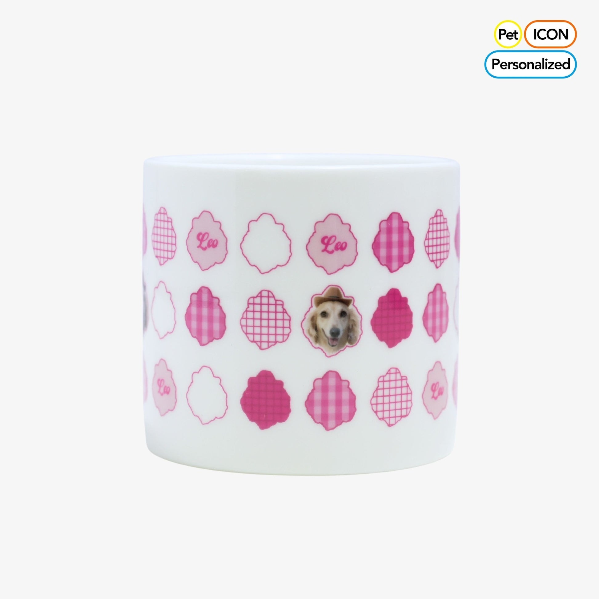 Barbie Pink Personalized Pawsome Ceramic Cup - Dog and Cat Lovers' Insulated Home Coffee/Tea Mug with Handle - OOOMG