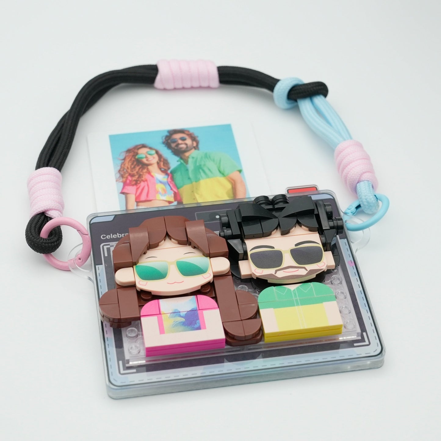 Brick Figure Portrait Fridge Magnet - OOOMG