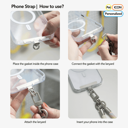 Custom 3 - in - 1 Phone Strap - OOOMG